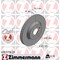 Zimmermann Brake Disc - Standard/Coated, 610371620 610371620 - alternate 1